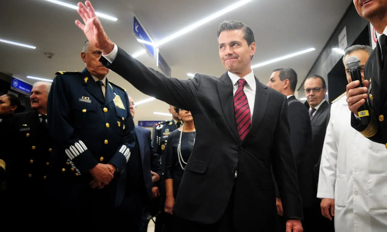  El expresidente Enrique Peña Nieto. 