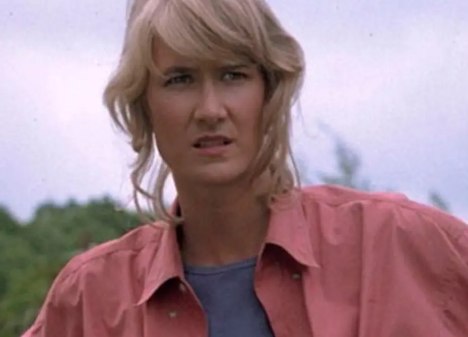 Laura Dern interpretó a la Dra. Ellie Sattler