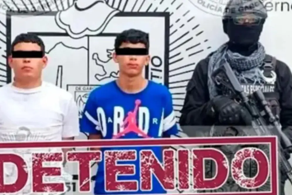 El joven que fue detenido. Especial.
