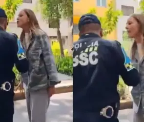 Policía denuncia a Lady Racista ante la Fiscalía de CDMX