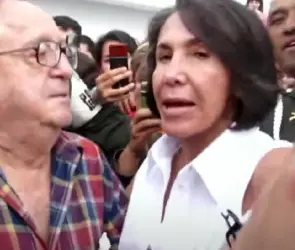 Resurge video donde Florinda Meza golpea a Chespirito en una entrevista