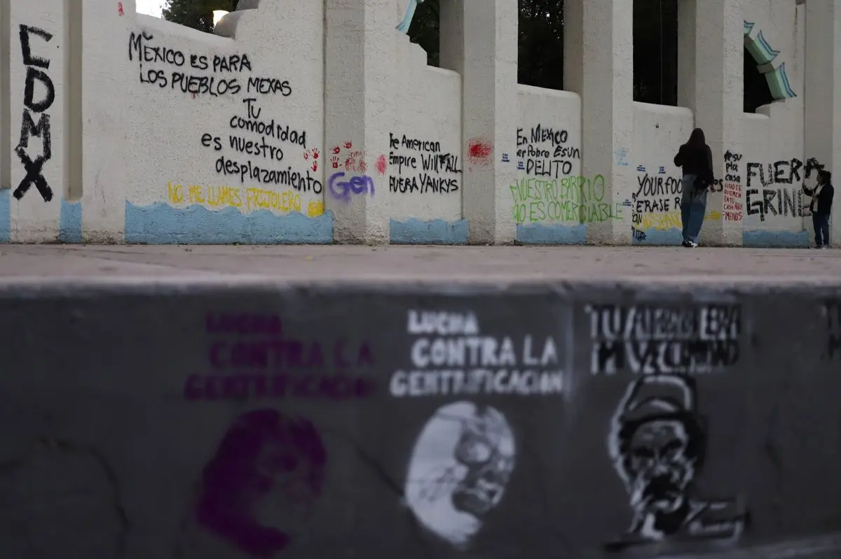 Marcha contra la gentrificación Cuartoscuro