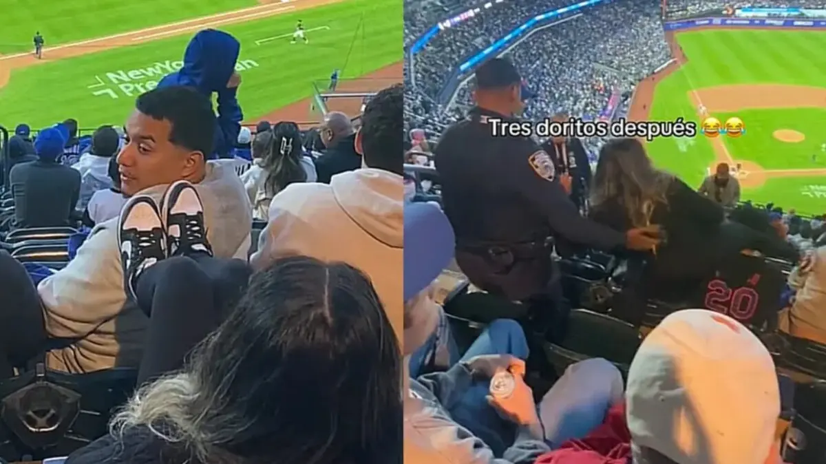  Tras la agresión, la mujer fue arrestada y expulsada del estadio. 