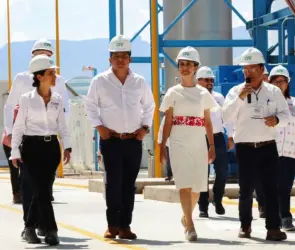 Sheinbaum inaugura Central de Ciclo Combinado de CFE en SLP