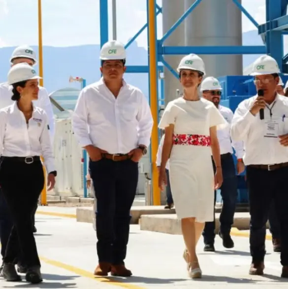 Sheinbaum inaugura Central de Ciclo Combinado de CFE en SLP