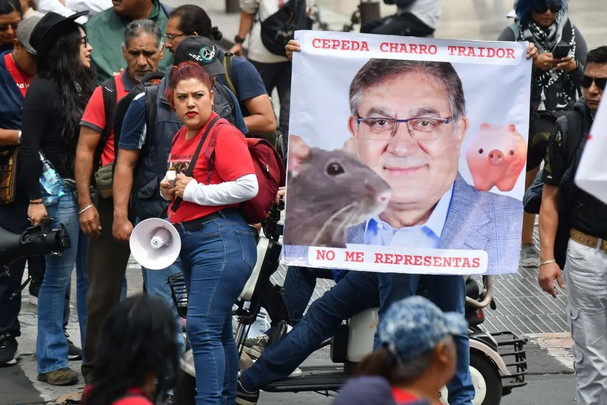 CNTE vuelve a tomar el Centro Histórico Cuartoscuro