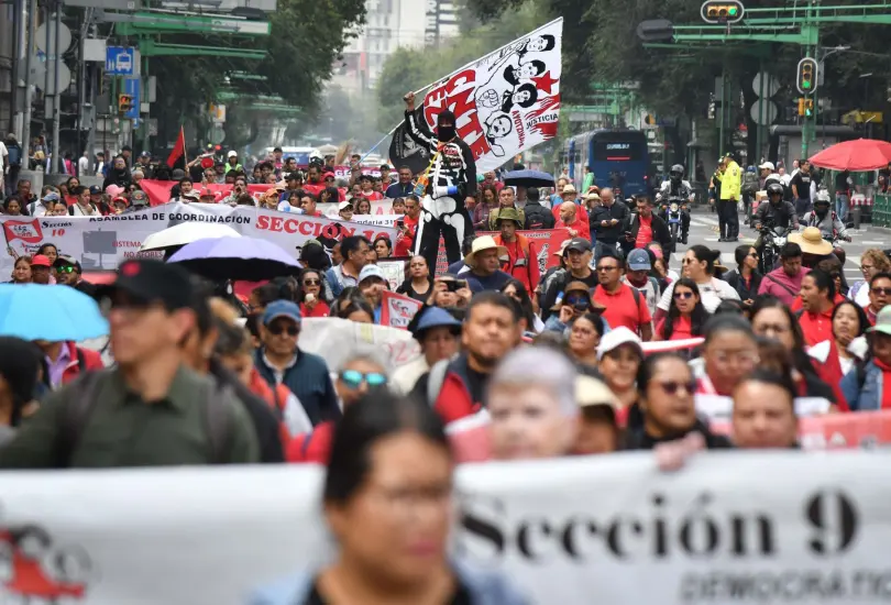 CNTE anuncia megamarcha en CDMX: inicia paro nacional de 72 horas este marzo