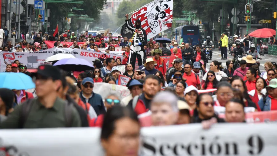 CNTE anuncia megamarcha en CDMX: inicia paro nacional de 72 horas este marzo