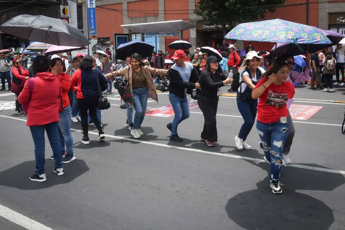 CNTE vuelve a tomar el Centro Histórico Cuartoscuro
