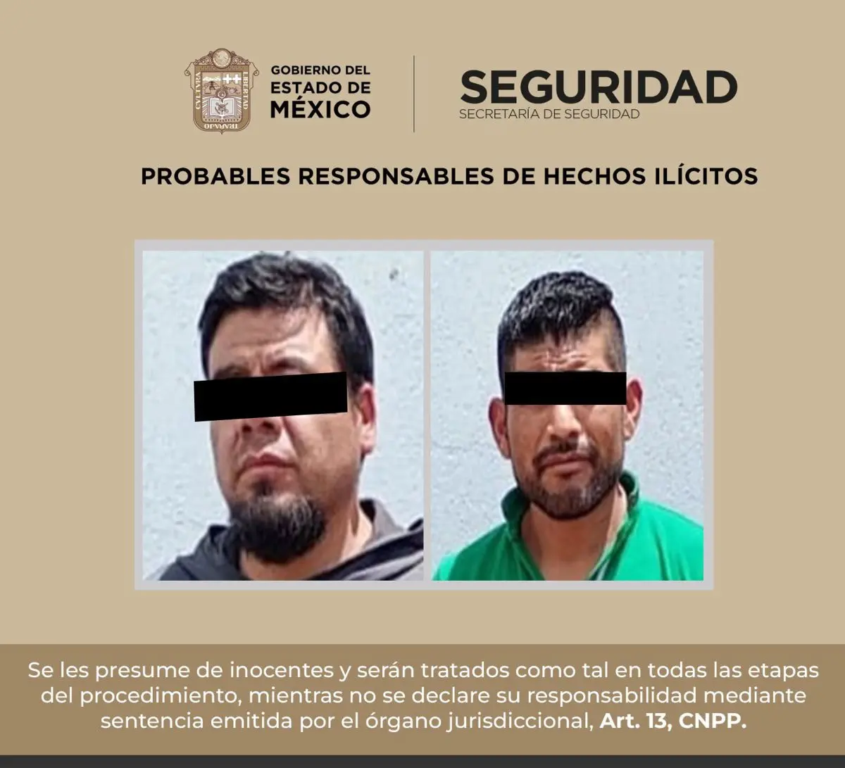 Detienen a dos hombres acusados de operar esquema de extorsión ligado a la venta de pollo Especial
