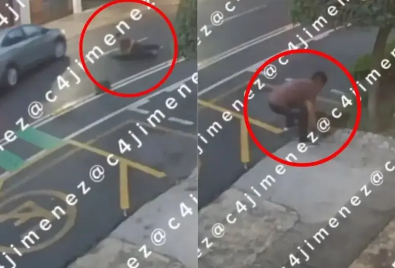 Sujeto simuló agresiones con una piedra en la colonia Del Valle. Sujeto simuló agresiones con una piedra en la colonia Del Valle.