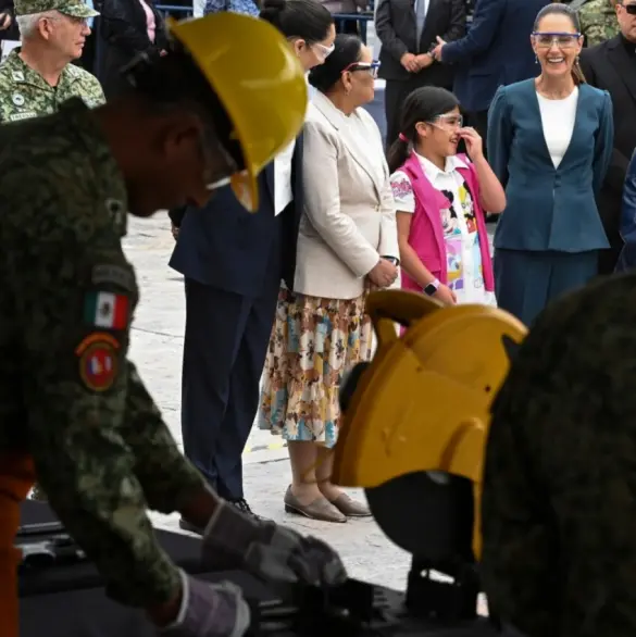Gobierno de Sheinbaum retira más de 2 mil armas de fuego en México