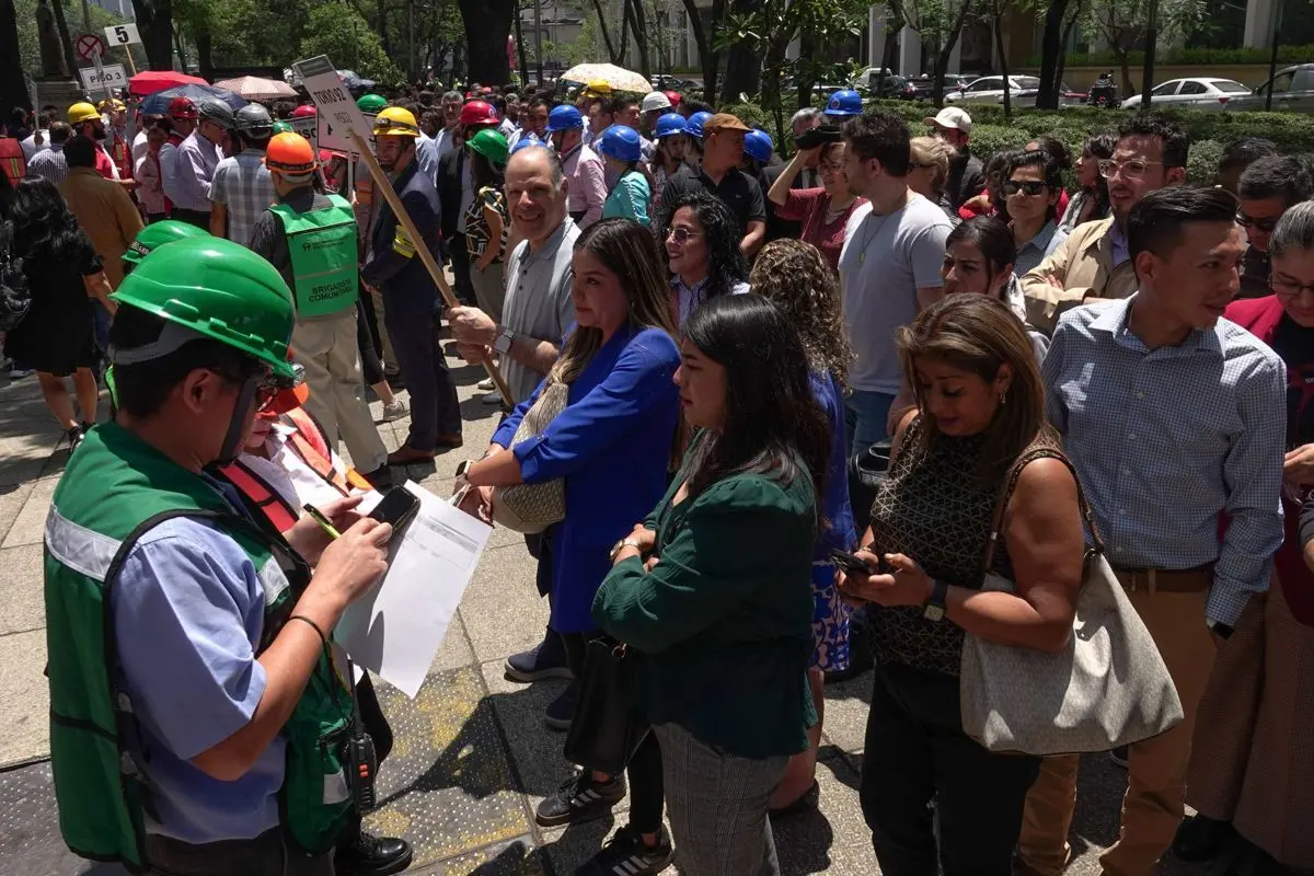 El sismo se sintió en algunas zonas de la CDMX. Cuartoscuro.