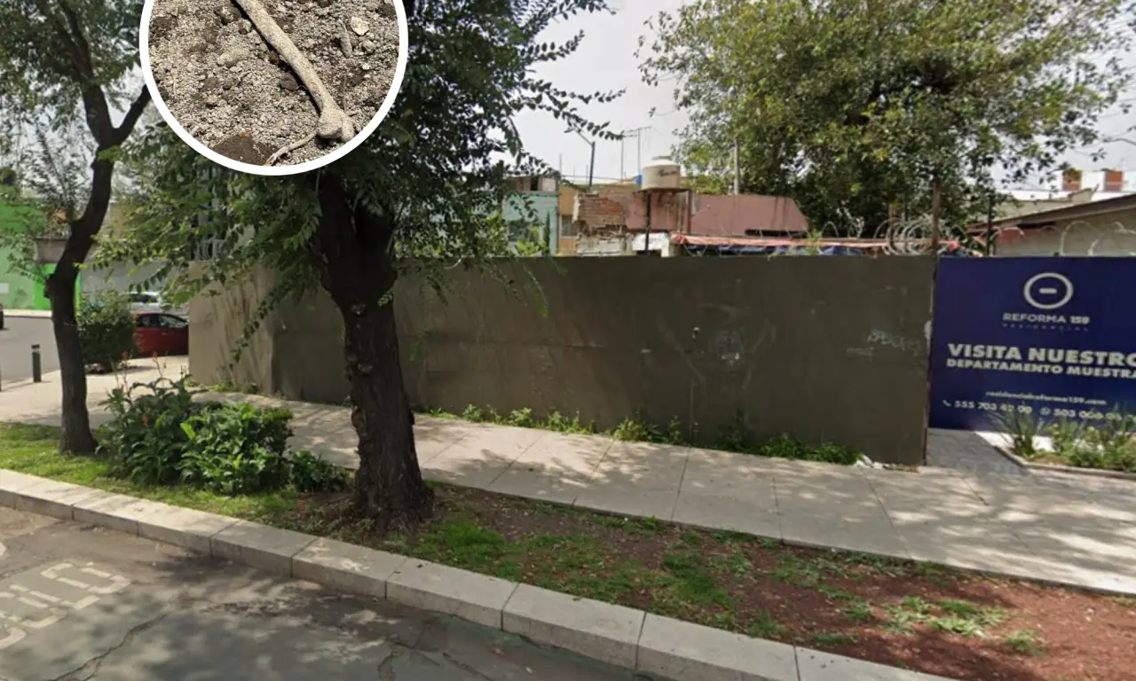  ¿De quién eran los huesos encontrados en Reforma 159? 