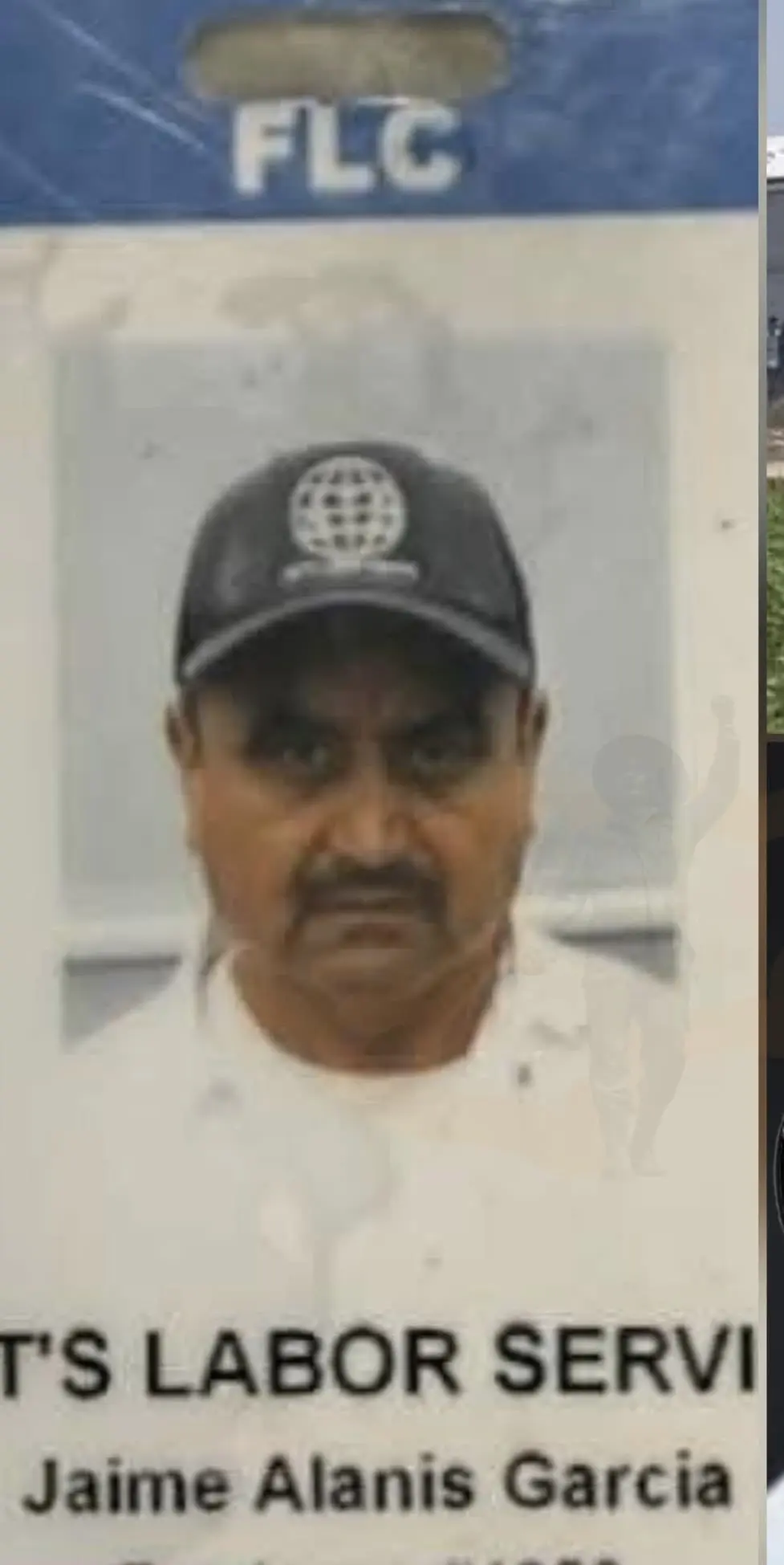 Jaime Alanís García, trabajador agrícola de 57 años originario de Jeráhuaro, Michoacán Especial