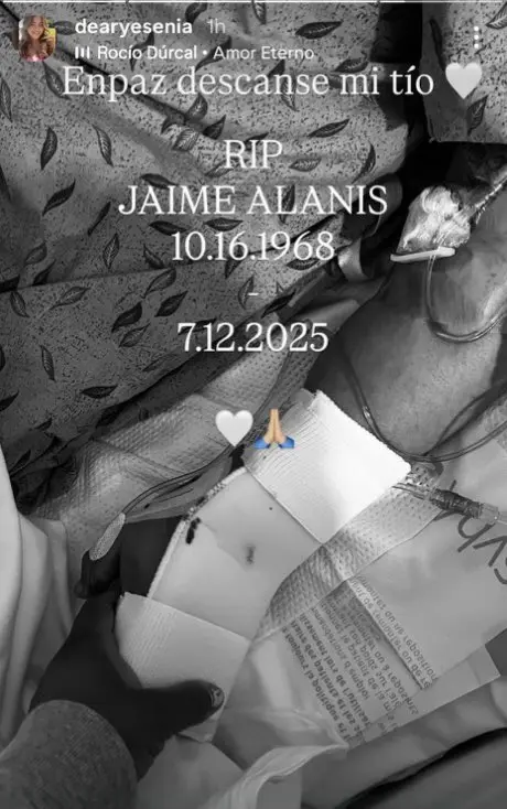 Sobrina de Jaime Alanís García dedica emotivo mensaje Especial