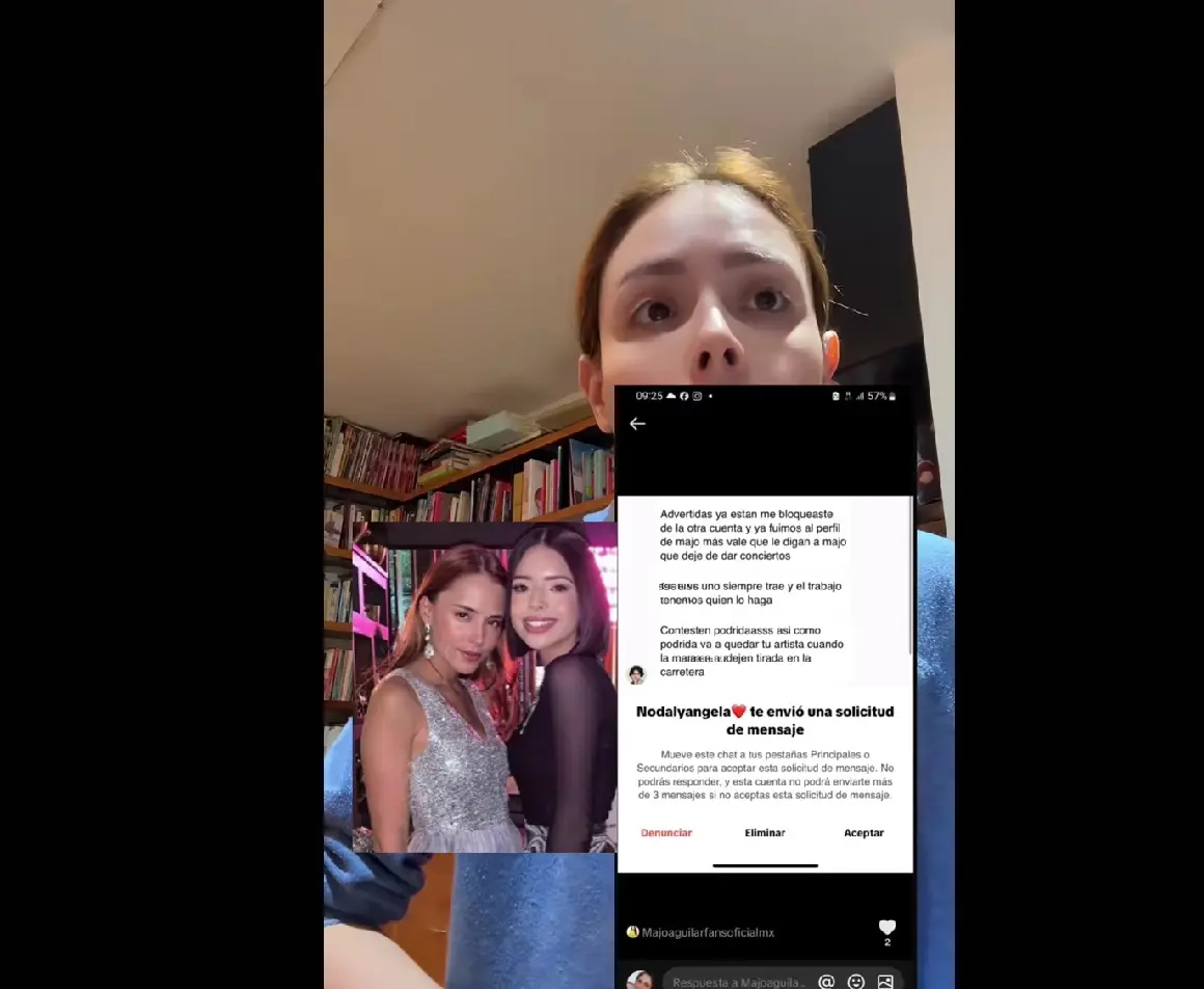 Amenazas contra Majo Aguilar TikTok
