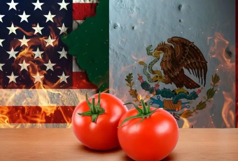 El nuevo arancel al jitomate pone en riesgo empleos y exportaciones mexicanas. El nuevo arancel al jitomate pone en riesgo empleos y exportaciones mexicanas.