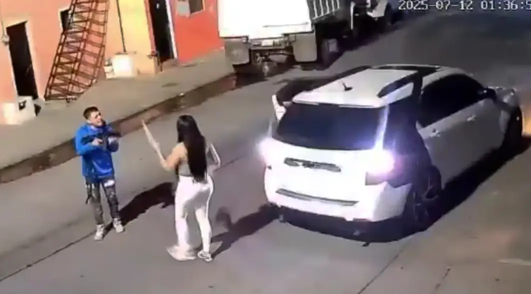Captura del video donde Carla asesinada. Especial