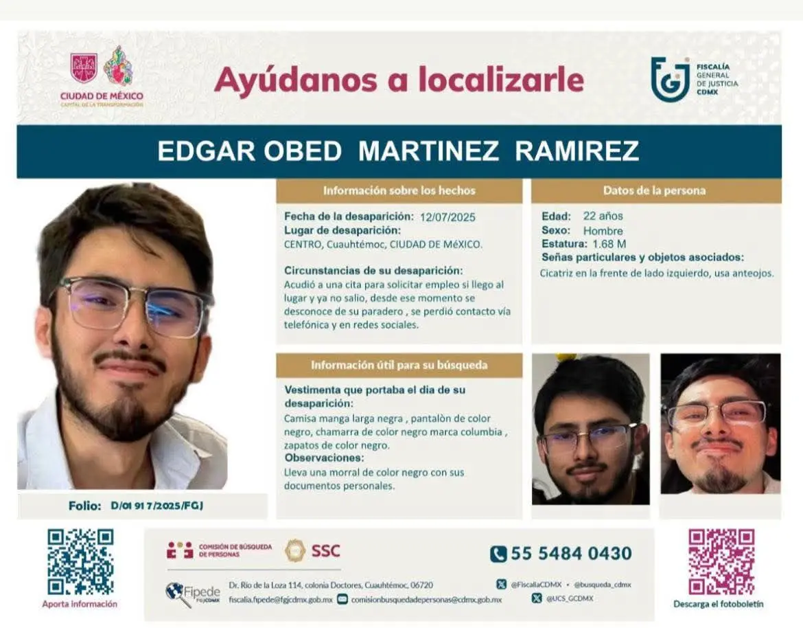 Edgar Obed Martínez Ramírez Especial