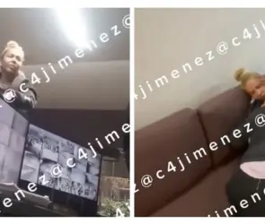 Extranjera escupe y golpea a guardia por cobro de mantenimiento en la Narvarte