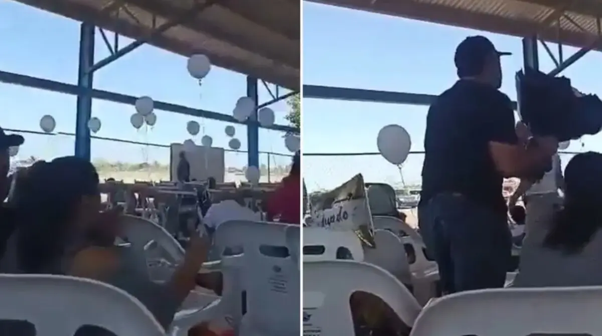  Momentos de terror en secundaria de Baja California Sur. 