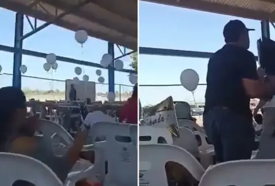 Momentos de terror en secundaria de Baja California Sur. Momentos de terror en secundaria de Baja California Sur.