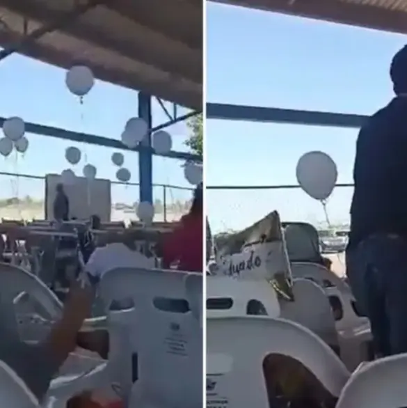 Balacera desata pánico en ceremonia de clausura en secundaria de BCS