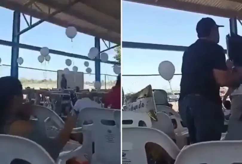 Momentos de terror en secundaria de Baja California Sur.