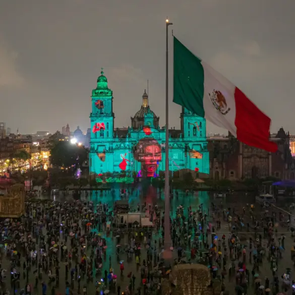 Iglesia católica pide no proyectar sobre la Catedral el espectáculo sobre Tenochtitlán; esto respondió la CDMX 