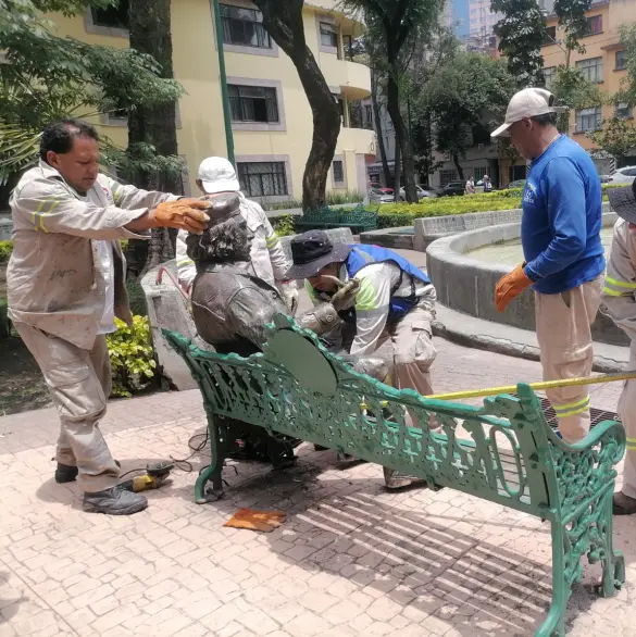 ¿Por qué retiraron la escultura del "Che" Guevara de la alcaldía Cuauhtémoc?