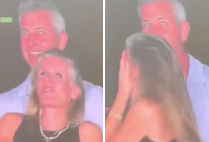 La cámara captó cómo Byron y Cabot se abrazaban, pero al verse descubiertos reaccionaron de forma evasiva.