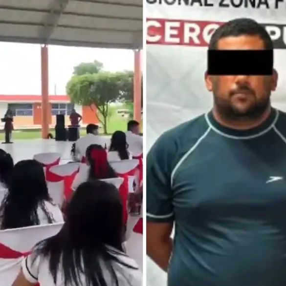 Alumna denuncia acoso de maestros durante su ceremonia de graduación; ya detuvieron a un docente