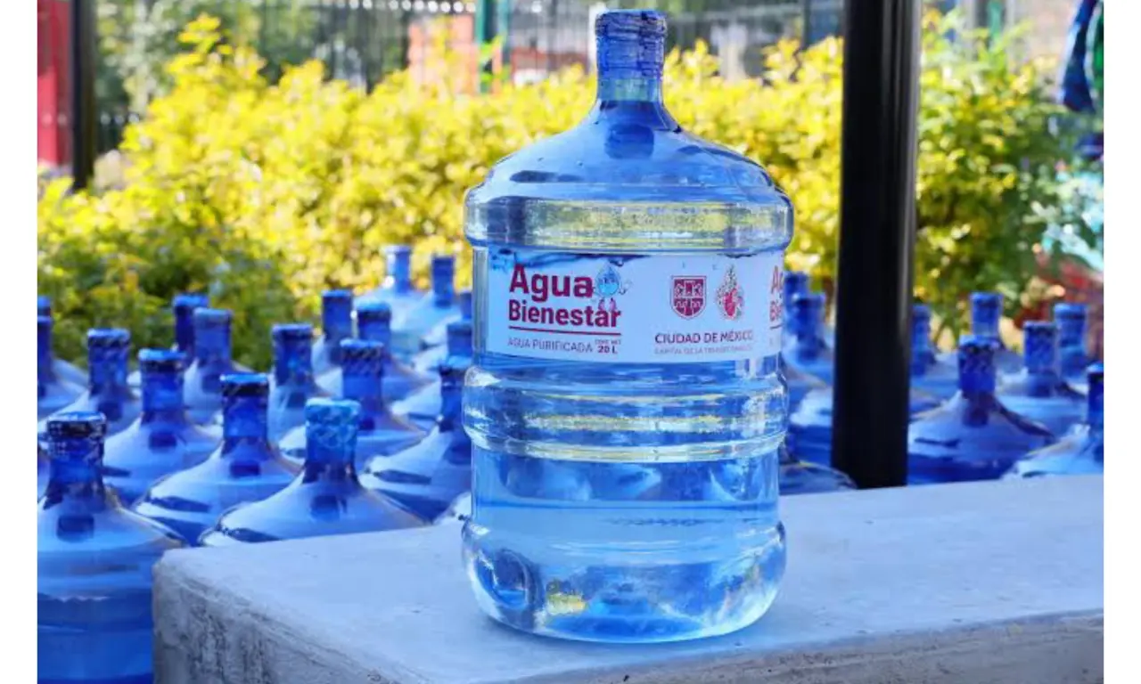  Agua Bienestar CDMX 2025: Así puedes comprar garrafones de 20 Litros en 5 pesos 