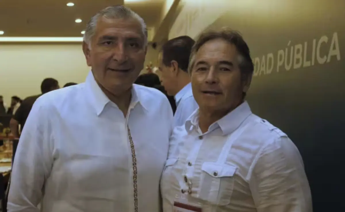  Adán Augusto y Hernán Bermúdez. 