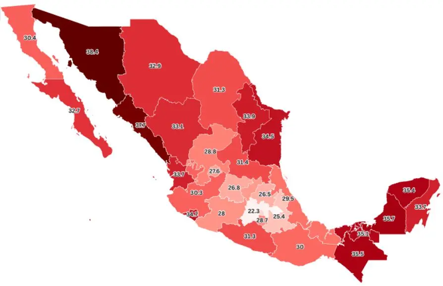 La temperatura máxima se registrará en agosto 2025. Mauricio Hernández | Quinto Poder.
