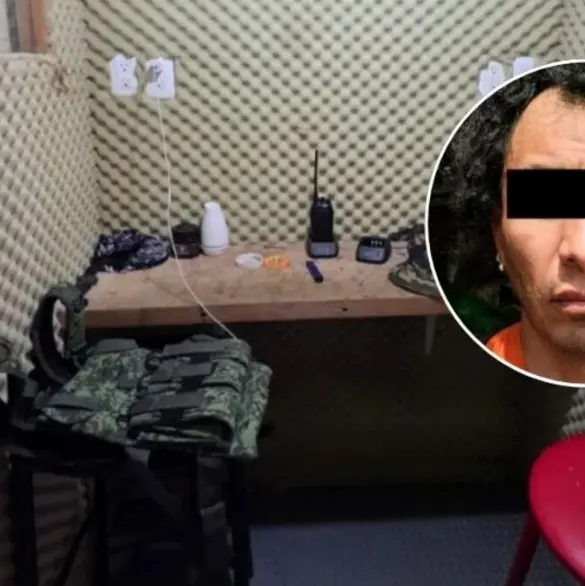 Detienen en Puebla a presunto líder de red de extorsión; operaba desde cabina simulada