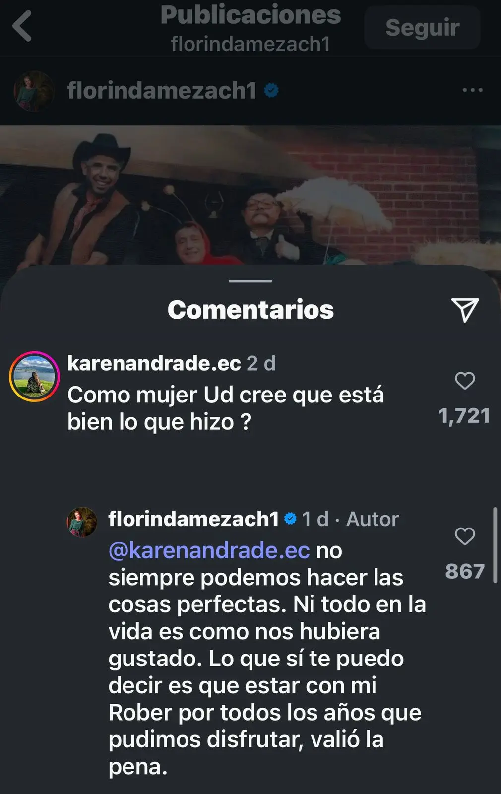 Florinda Meza no se deja Instagram