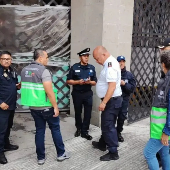 Se desploma elevador en edificio del Tribunal de CDMX; hay 6 heridos 