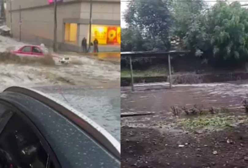 La SGIRPC activó alertas por lluvias en 16 alcaldías de la capital.