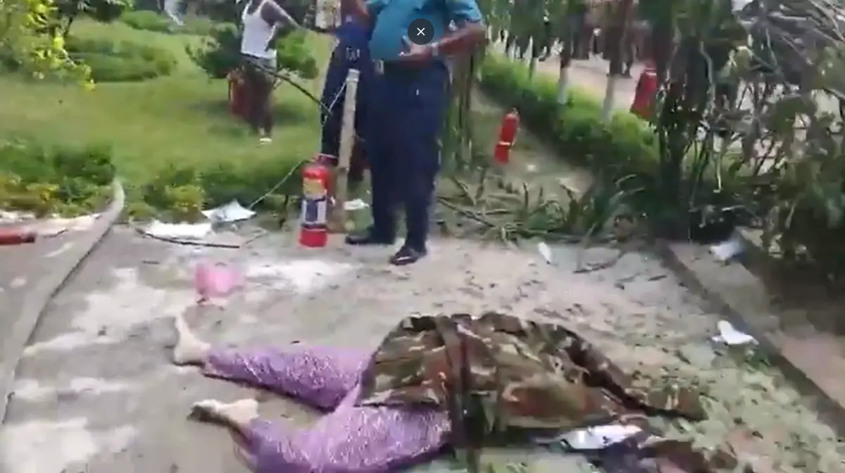 Hay al menos 19 personas muertas. Captura de pantalla.