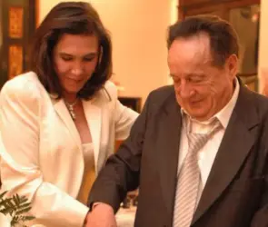 Así fue la boda de Florinda Meza y "Chespirito", tras 28 años de romance