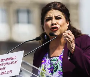 Clara Brugada condena destrozos al MUAC en protesta contra la gentrificación