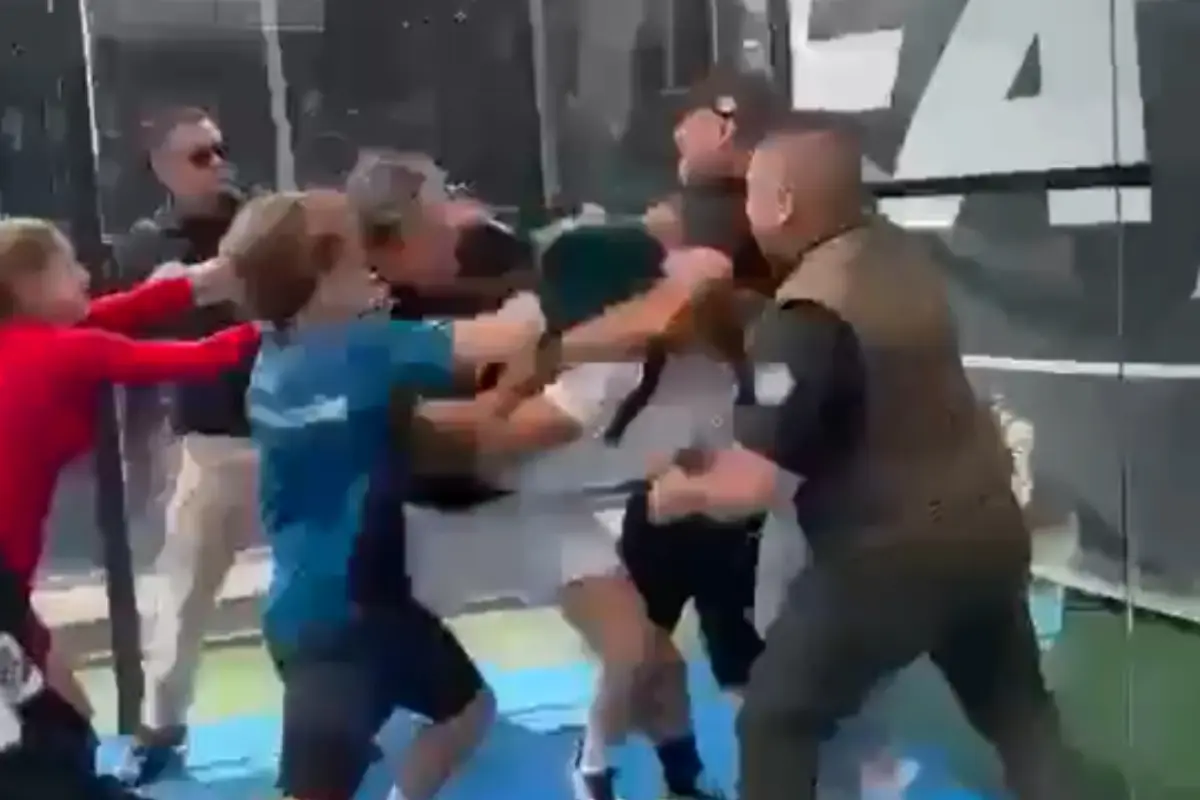 La golpiza que le dieron a un maestro en el club de Pádel. Especial.