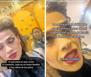 "Hay niños en los pisos": Intentan desalojar a drag queen Ramooona de hotel en Toluca; denuncia discriminación