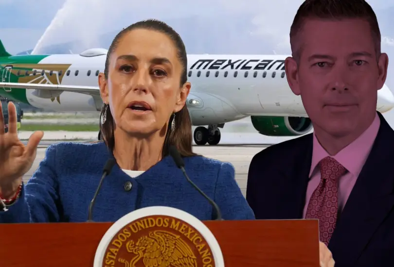 Claudia Sheinbaum niega arbitrariedad en la reubicación de vuelos y responde a las amenazas del gobierno de Trump