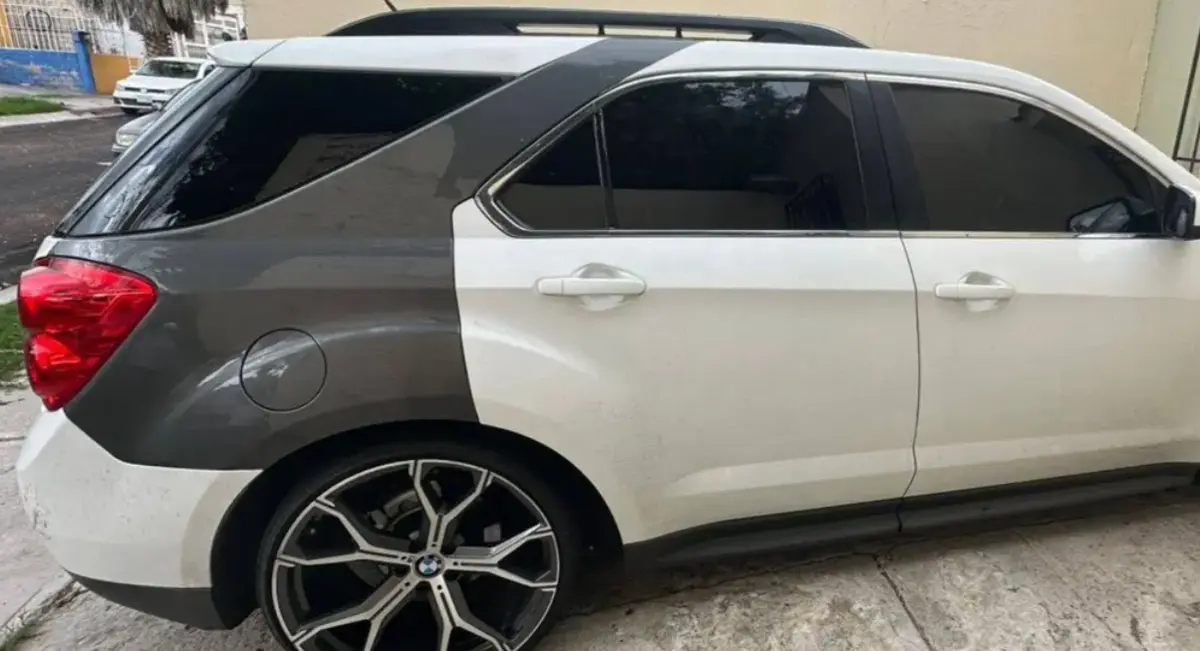 La camioneta de Kelvin con placas de Chihuahua fue localizada un día después del feminicidio de Karla. Especial