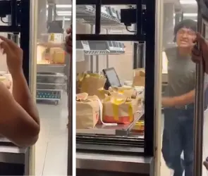 Empleado de McDonalds en Cancún sufre colapso nervioso por reclamos de clienta