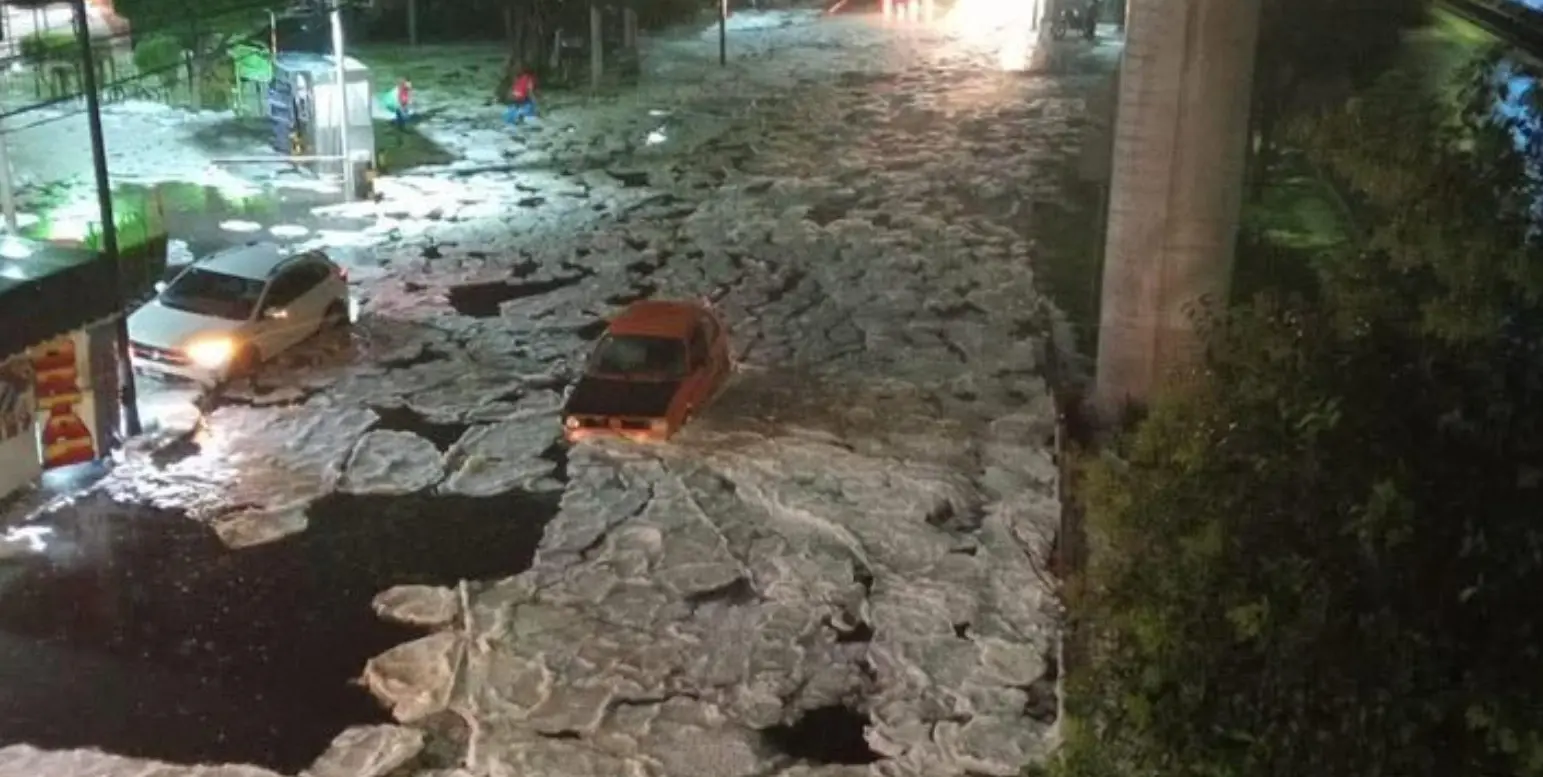 Se esperan lluvias en la CDMX. X: @RaulGtzNR.