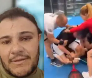 Lord Pádel: instructor brutalmente golpeado por Germán Mondragón y sus escoltas rompe el silencio